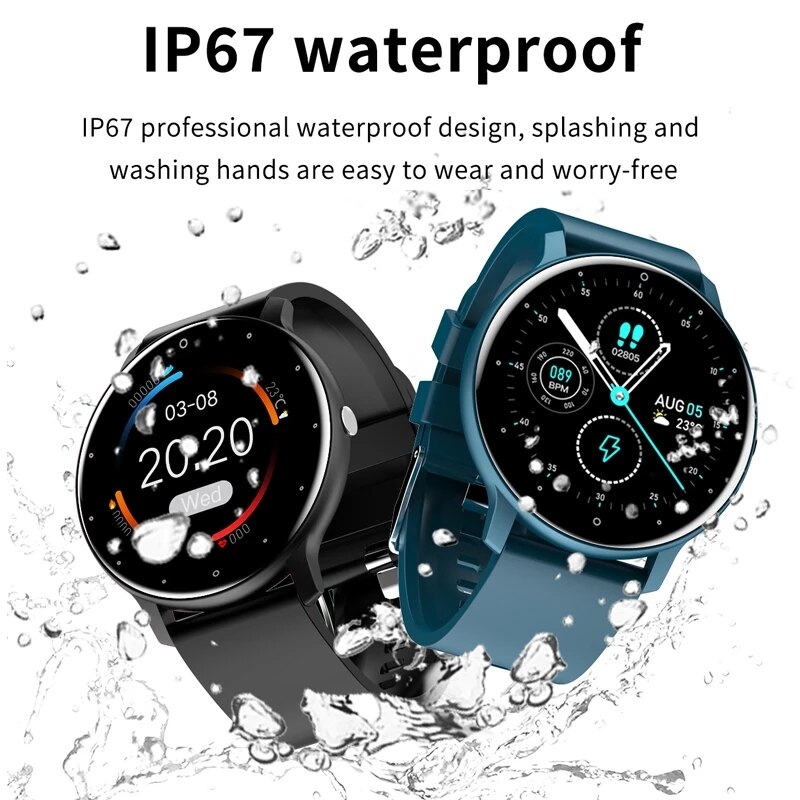 Relógio inteligente esport fitness para android ios smartwatch - Imagem 3