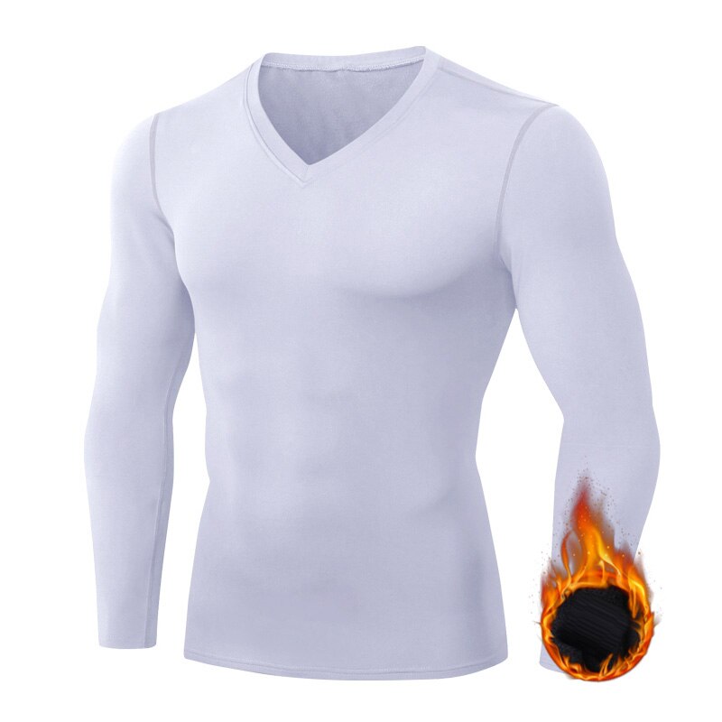Camisa masculina com decote em V base layer sport - Imagem 4