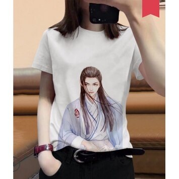 Camiseta estampa floral flores paisagem - Imagem 6